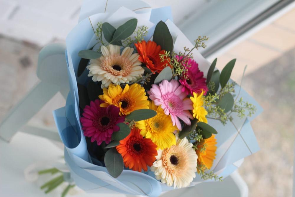 Букет цветов из: Герберы в Александровке Воронежской области