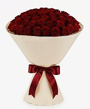 Букет 101 Бордовая роза Блэк Бакарра в Александровке Воронежской области