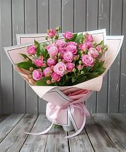 Букет Розовый кустик в Александровке Воронежской области