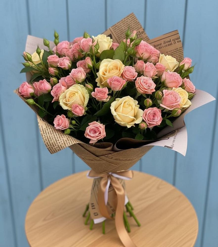 Букет цветов из: Розы в Александровке Воронежской области