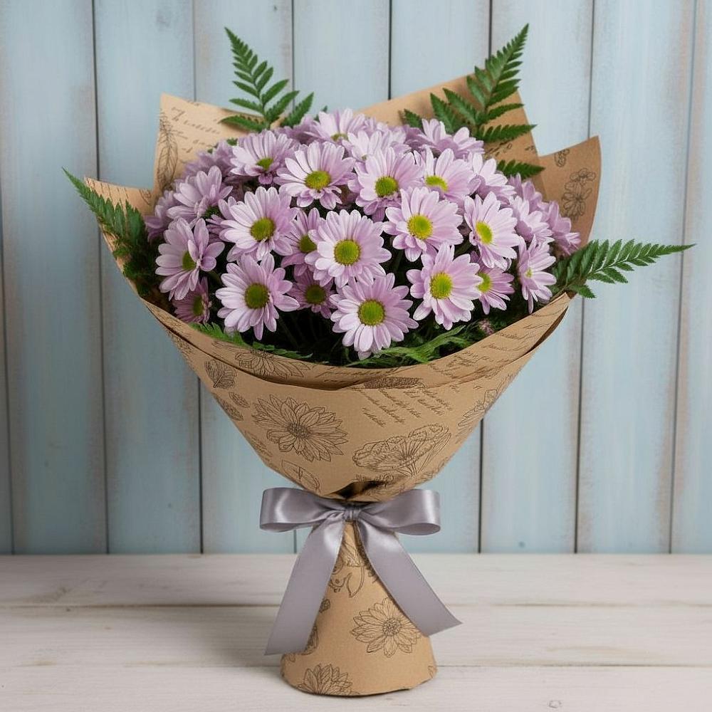 Букет цветов из: Хризантемы в Александровке Воронежской области