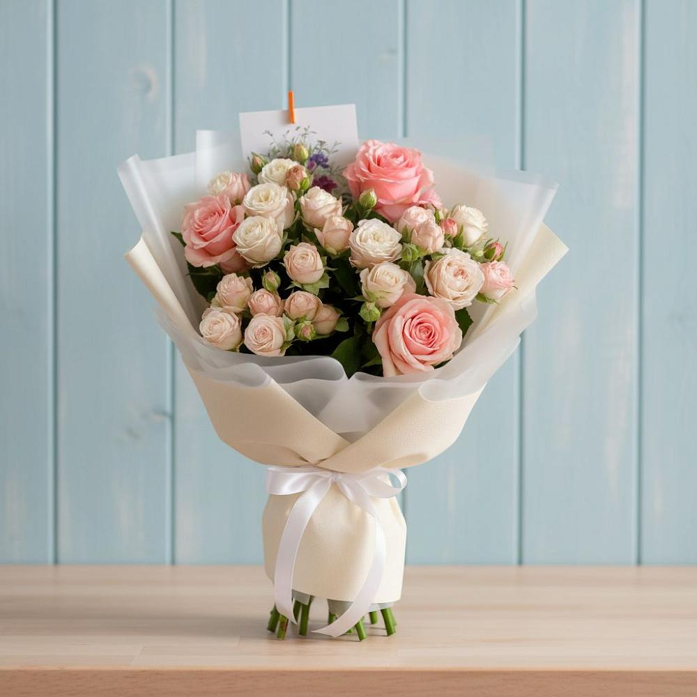 Букет цветов из: Розы в Александровке Воронежской области