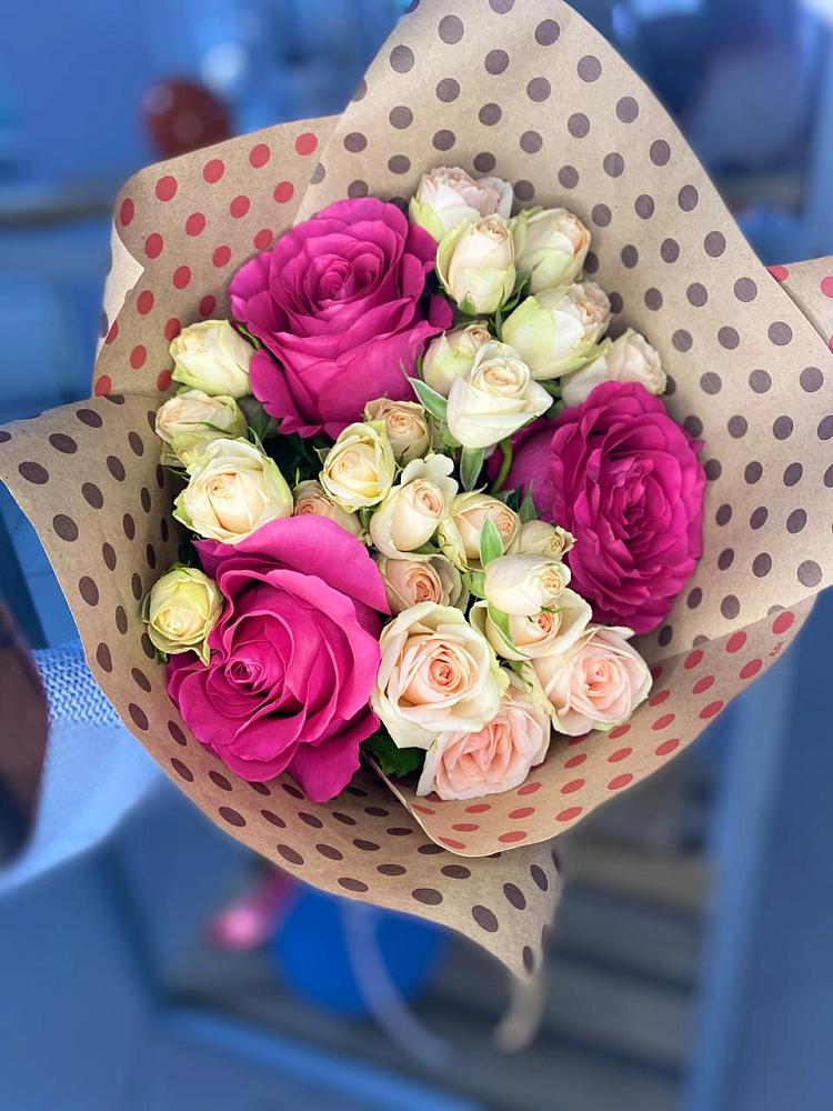 Букет цветов из: Розы в Александровке Воронежской области