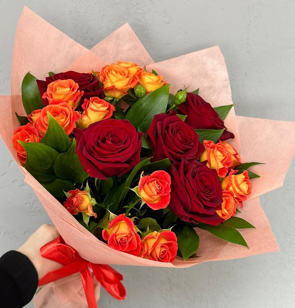 Букет Любовь и восторг в Александровке Воронежской области