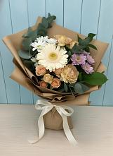 Букет цветов из:  Герберы и Хризантемы в Александровке Воронежской области
