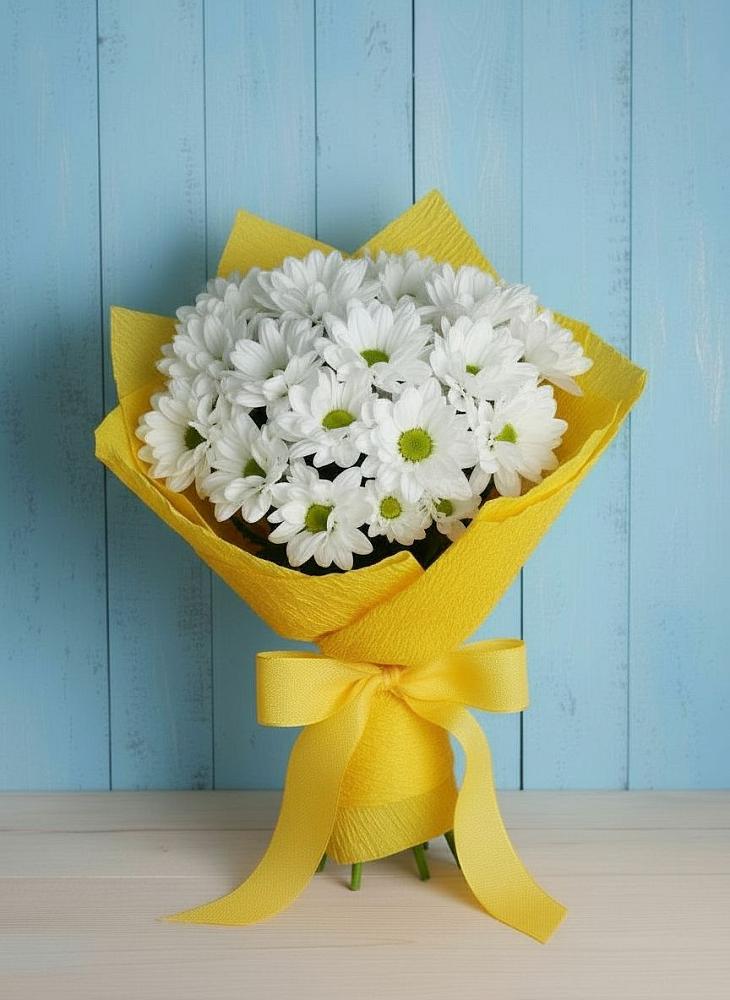 Букет цветов из: Хризантемы в Александровке Воронежской области