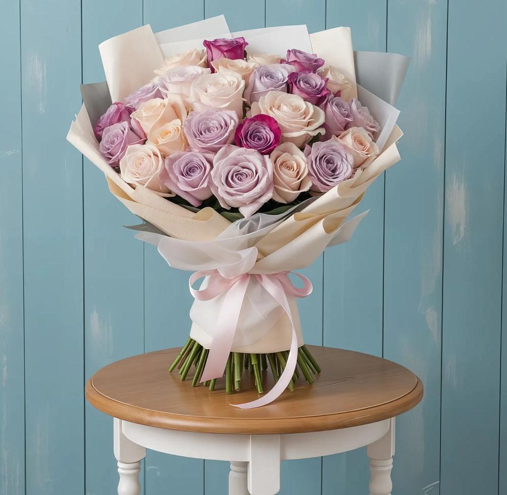 Букет цветов из: Розы в Александровке Воронежской области