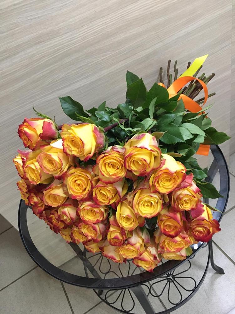 Букет Желтые розы в Александровке Воронежской области