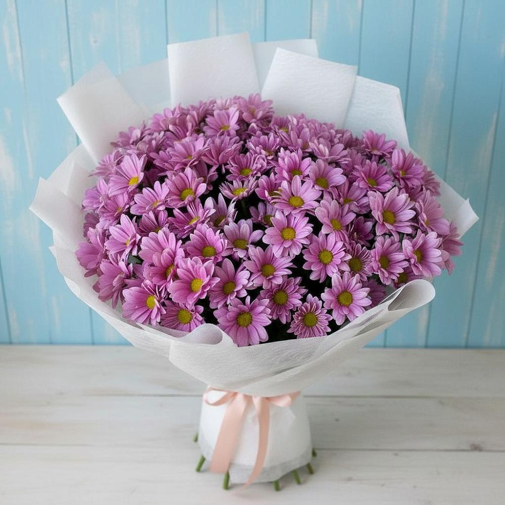 Букет цветов из: Хризантемы в Александровке Воронежской области