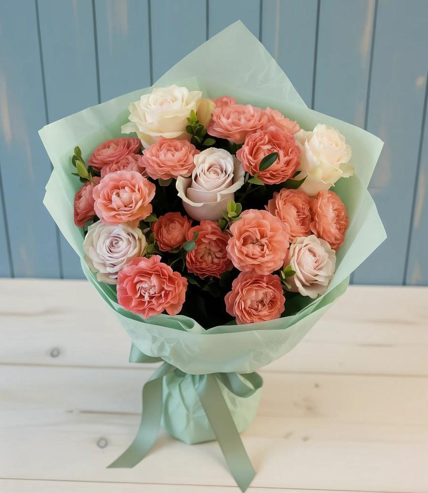 Букет цветов из: Розы в Александровке Воронежской области