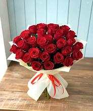 Букет 29 Красных роз в Александровке Воронежской области