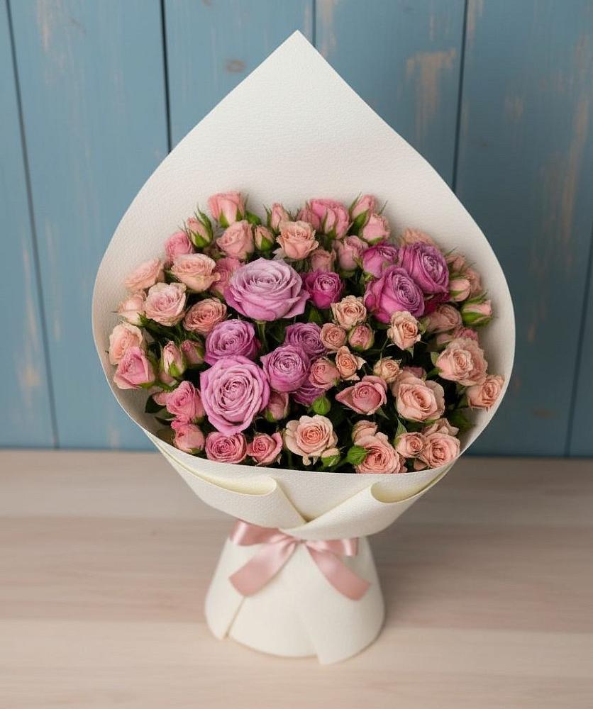 Букет цветов из: Розы в Александровке Воронежской области