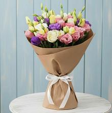 Букет цветов из:  Лизиантусы в Александровке Воронежской области